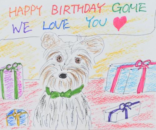 HAPPY BIRTHDAY GOME♪ 